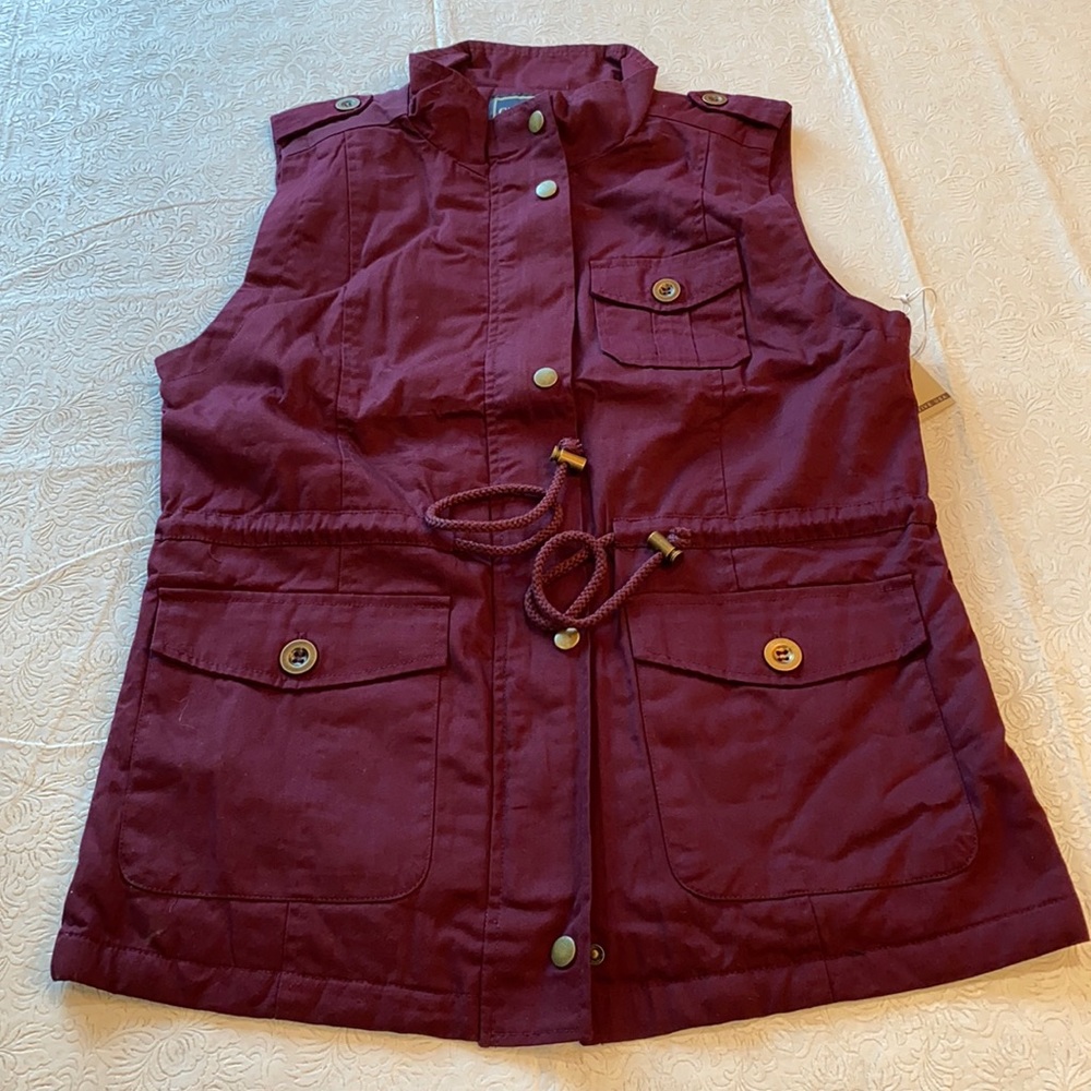 Cute purple vest